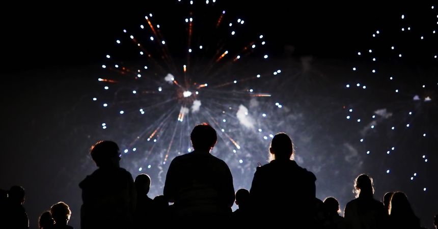 Except for the fireworks